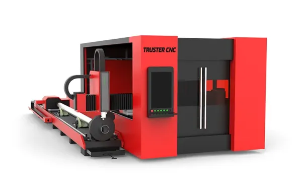 protective enclosed exchange table tube sheet fiber laser cutting machine
