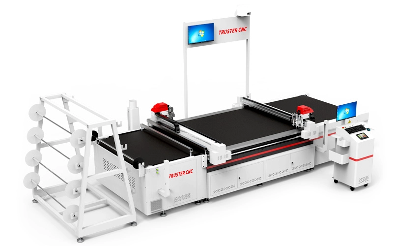 CNC本革カッティングマシン - TRUSTER CNC
